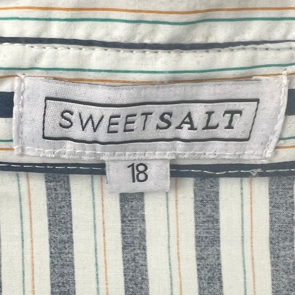 Sweet Salt Shirt Dress with Pockets - Size 18 - Picture 3 of 5
